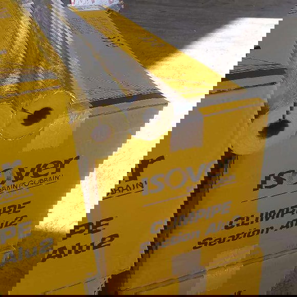 Isover Climpipe Fibreglass Pipe Insulation