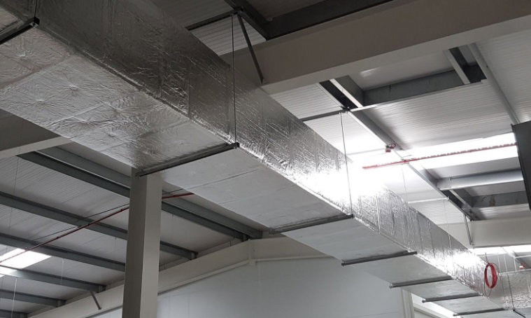 Rockwool duct insulation