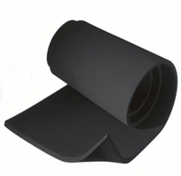 Rubaflex Class O Nitrile Rubber Sheet -  1M  x 2M - Self-Adhesive Flat Sheet