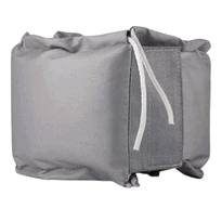 Flange Insulation Jackets (All Sizes) - 1/2 Inch (15mm) - Grey - External Jacket