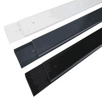TRC Rubber - Gutter Trim - Two  Part And Fixings - 2500mm 