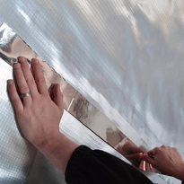 Novia Metallised BOPP Tape - 60mm x 50M