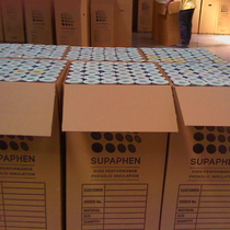 Supaphen Phenolic Pipe Insulation - Foil-faced Pipe Lagging - Box Quantities