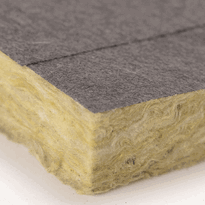 Siderise Black Tissue Faced Acoustic Insulation Slab - 1.2M x 1M