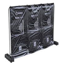 Siderise Noise Control  Barrier - Moisture Resistant - Acoustic Fencing