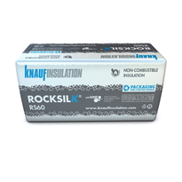 Knauf Rocksilk RS60 Acoustic Mineral Wool Insulation Slabs - 1200 x 600mm