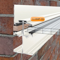 Alukap-SS Low Profile Wall Bar - Self-Supporting Glazing Bar