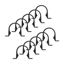 Condensate Pro Clips - 10 x 50mm Black Clips for Condensate Pipe Insulation