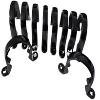 Condensate Pro Clips - 10 x 50mm Black Clips for Condensate Pipe Insulation