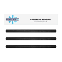 Condensate Pro Pipe Insulation - 35mm x 13mm Thick x 1M (Pack of 3)