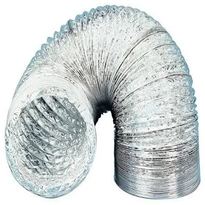 Foil Flexible Ducting - 10m Long Flexi Ducting