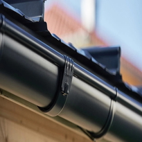 RoofArt Half Round Gutter - 3M Long - Painted And Steel