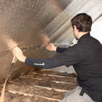 Low-E - Ezy Seal - Self Adhesive Foil Insulation Roll