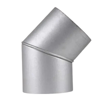 Aluzinc Pipe Insulation Cladding - 45 Degree Elbows