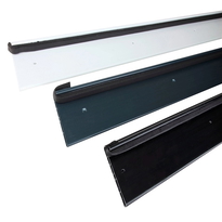 TRC Rubber - Flat Roof Edge Trim - 2.5M With Fixings