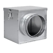 Duct Mounted Air Filter Box - 125mm