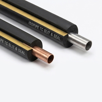 Isopipe Self Seal Pipe Insulation - 2M Black Pipe Lagging 