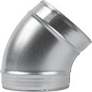 Stornch 45 Degree Vent Elbow No Seal -  Galvanised Steel Duct Fitting