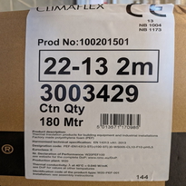 Climaflex Foam Pipe Lagging - From 52p/m (Bulk Box) - Grey Polyethylene