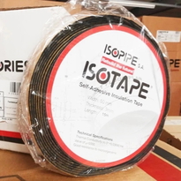 Nitrile Rubber Pipe Insulation Tape 15m x 50mm x 3mm  - Isopipe (Box of 10)