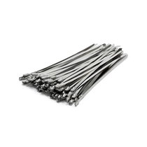 Stainless Steel Cable Ties 300mm x 4.8mm - Pack of 100