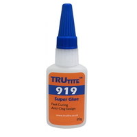 Trutite 919 Super Glue Cyanoacrylate Adhesive  - 20g (Box of 30)