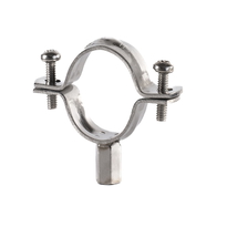 Surefix Unlined 316 Stainless Steel Pipe Clips - M8/M10 (Box Quantities)