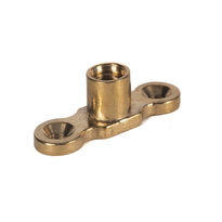 Surefix Back Plate Pipe Support Bracket (Box Quantities) - M10 x Chrome