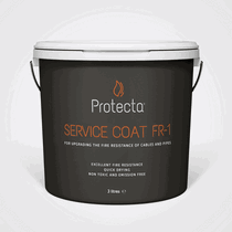 Protecta Fire Rated Service Coat - Intumescent Coating - 3 Litre Tub