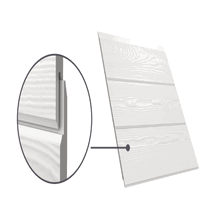 Hardie VL Plank Board Painted Cedar Finish Fibre Cement Cladding - 3600 x 214 x 11mm (0.65 Sqm)