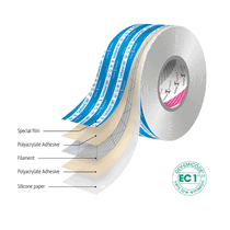 Gerband 587 Waterproof & Airtight Tape - 60mm x 25M 