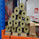 Rockwool pipe insulation