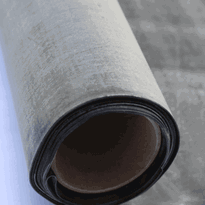 Plysolene Polyisobutylene Insulation - PIB Cladding - 25m x 1m x 0.5mm Chalked - Black 