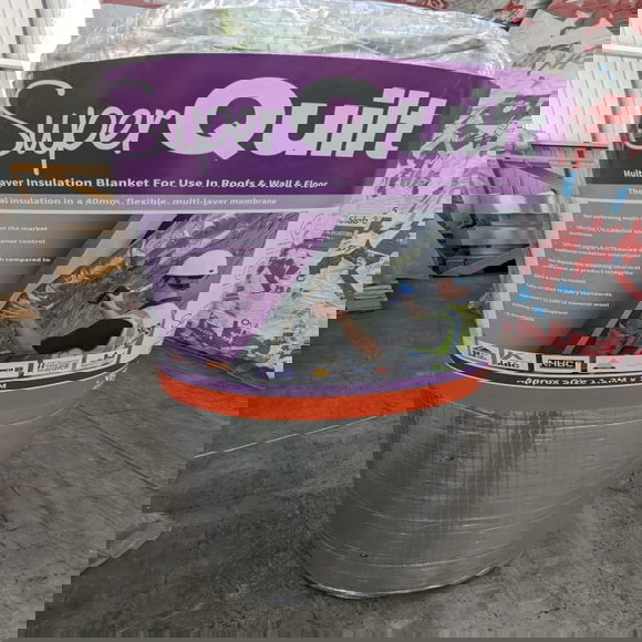 Foil insulation roll