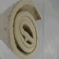 White Wool - Felt Carpet Underlay  - 11M x 1.37M x 10mm