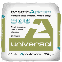 BreathAplasta Universal- Breathable lime plaster