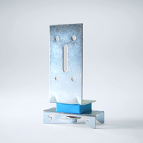 MuteClip XP Ceiling Isolation Clips - 105mm x 75mm x 45mm