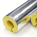 Fibreglass pipe insulation