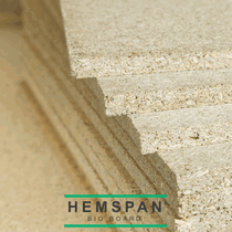 HEMSPAN® Bio Board - 1200 x 800 x 19mm-  Hemp Fibre Insulation Boards 