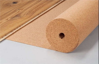 Cork Underlay - For Laminate Floor And Wooden Panels - 1M Wide Cork Insulation Roll