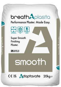 Breathaplasta Smooth-Finishing Plaster - 20Kg