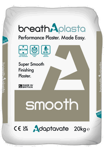 Breathaplasta Smooth-Finishing Plaster - 20Kg