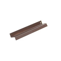 Bison Composite Batten Cladding  Steel Drip Trim -  2000mm Long