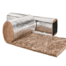 Knauf Thermo-Tek RL ECO ALU - Ductwrap Insulation | Ducting Insulation