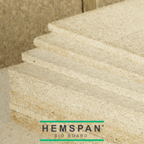 HEMSPAN® Bio Board - 19mm Thick Hemp Boards - Pallet Quantities  - 1200mm x 800mm 
