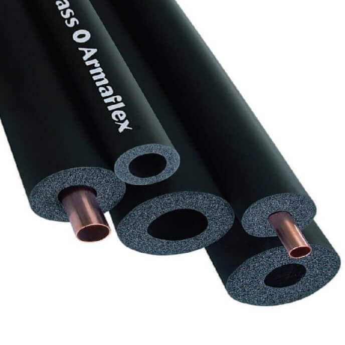 Box Quantities Armaflex Pipe Insulation 2M Nitrile Rubber Unslit Black Pipe Lagging