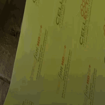 Cellecta Yelofon HD10+ Acoustic Resilient Layer - Perimeter Insulation