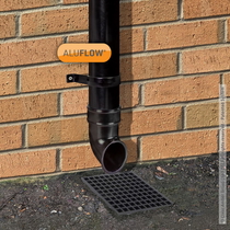 Aluflow Aluminium Downpipe Shoe