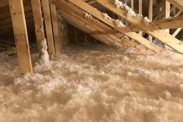 High Loft™ ECO-Thermal Building Construction Loft Insulation Roll - Itch Free & None Toxin - Sustainable & Eco Alternative To Glass Wool Insulation (8 Metre X W270 Mm X T110mm