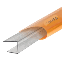 Snapa Clear Polycarbonate C Section - Polycarboante Sheeting